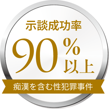 示談成功率 90%以上 盗撮を含む性犯罪事件