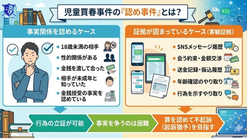 児童買春事件の不起訴には「認める場合」と「否認する場合」でまったく異なる2つのルートがある