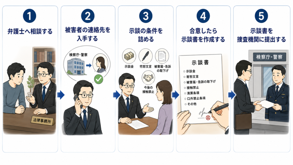 傷害罪で不起訴処分を目指すための示談交渉の進め方