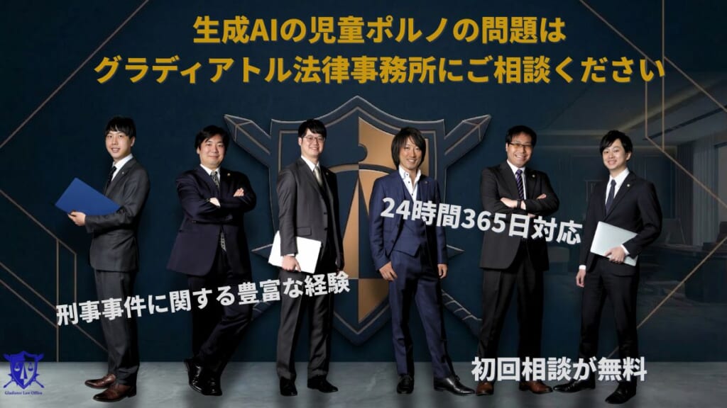 生成AIの児童ポルノの問題はグラディアトル法律事務所にご相談ください
