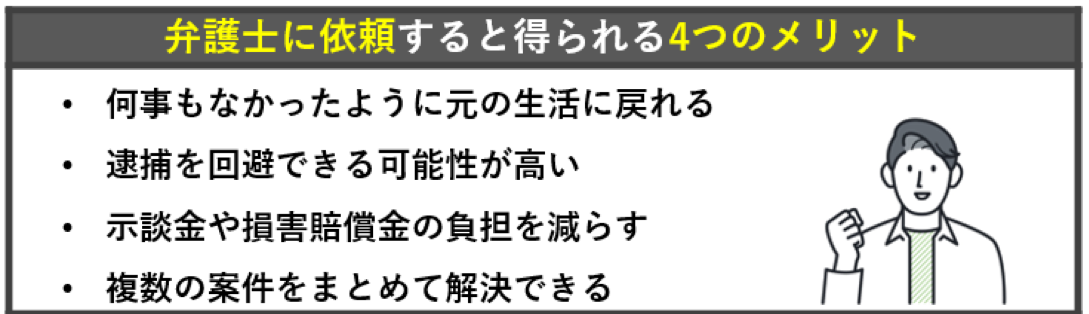 トレントで弁護士に依頼する４つのメリット