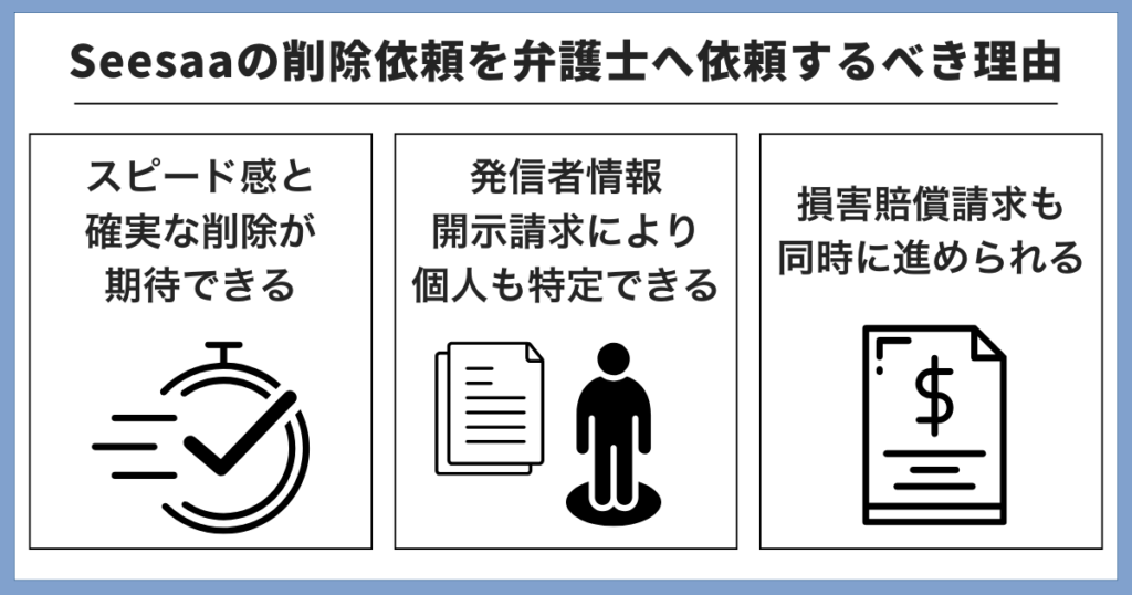 seesaaの削除依頼を弁護士に依頼するべき理由