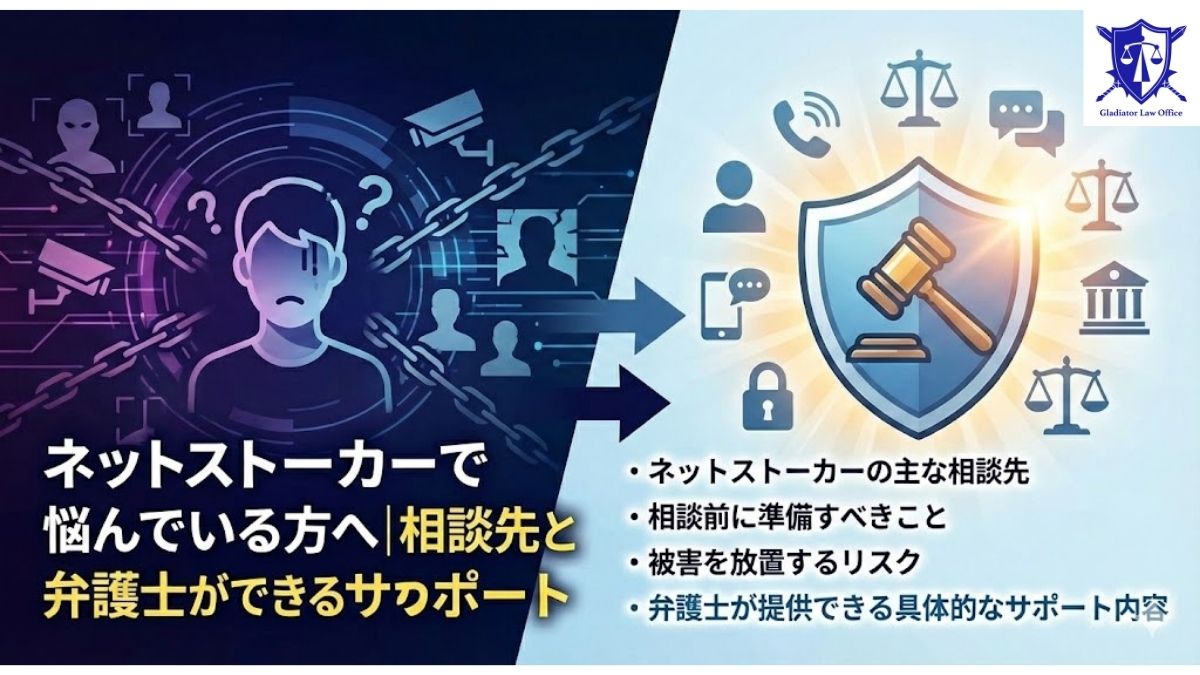 ネットストーカーで悩んでいる方へ｜相談先と弁護士ができるサポート