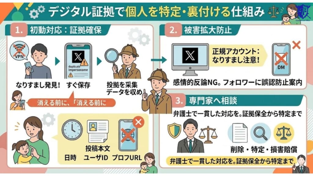 Twitter(X)のなりすまし被害に遭ったときの初動対応