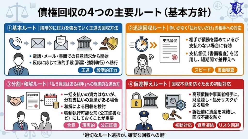 ルート選択の前提条件