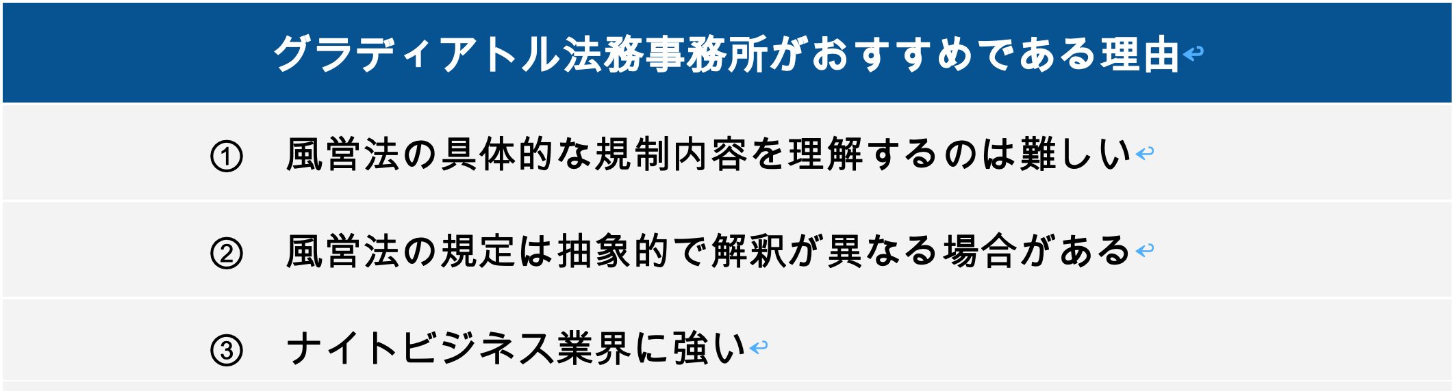 グラディアトル法律事務所との個別案件のすすめ