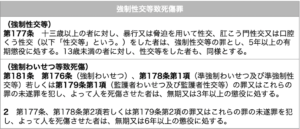 刑法181条（強制性交等致傷罪）