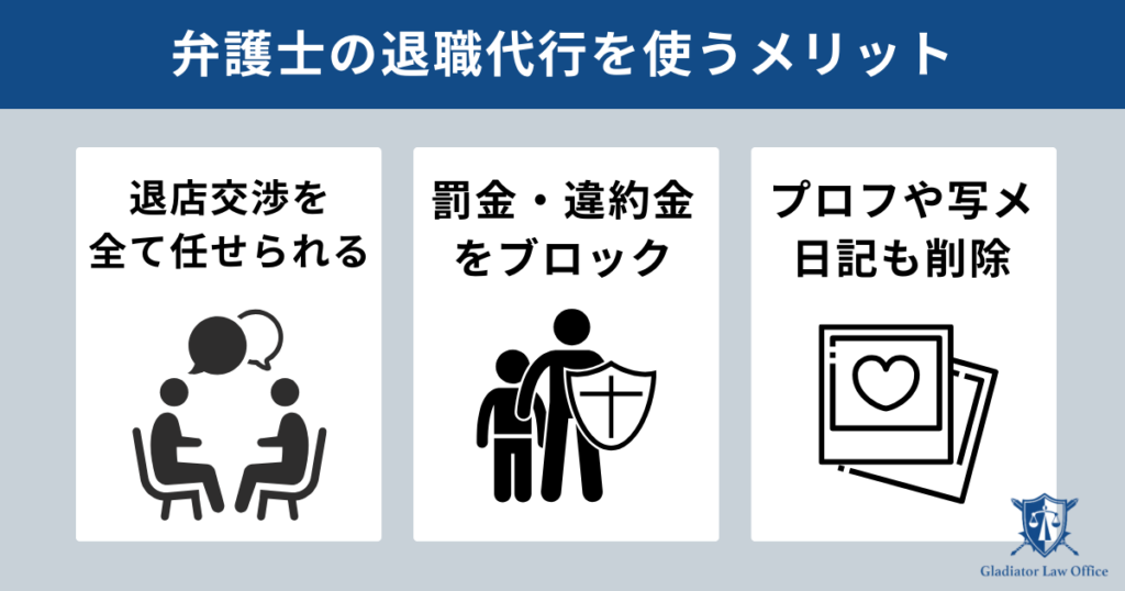 風俗を飛ばずに退職代行を使うメリット