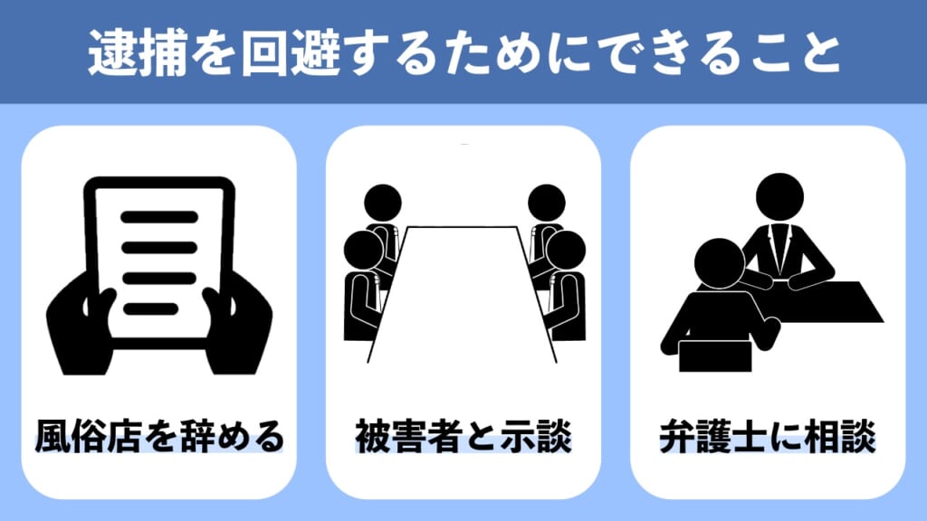風俗嬢が逮捕を回避するためにできること