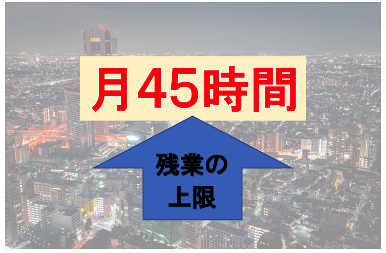 固定残業の上限は４５時間