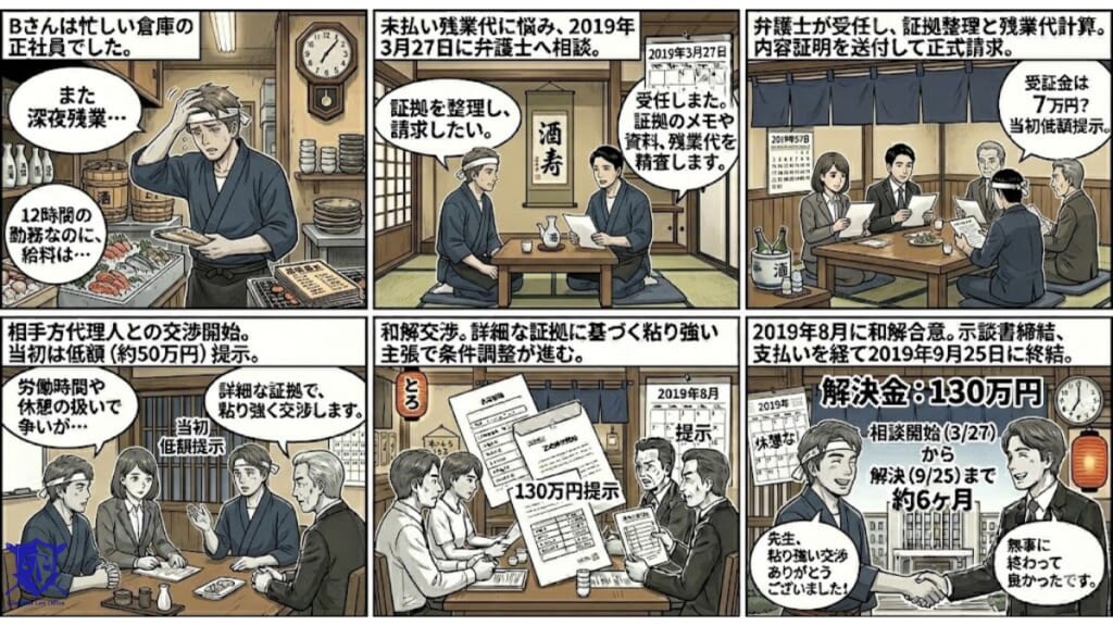 相手方代理人との交渉で解決したケース|相談から解決まで約6か月