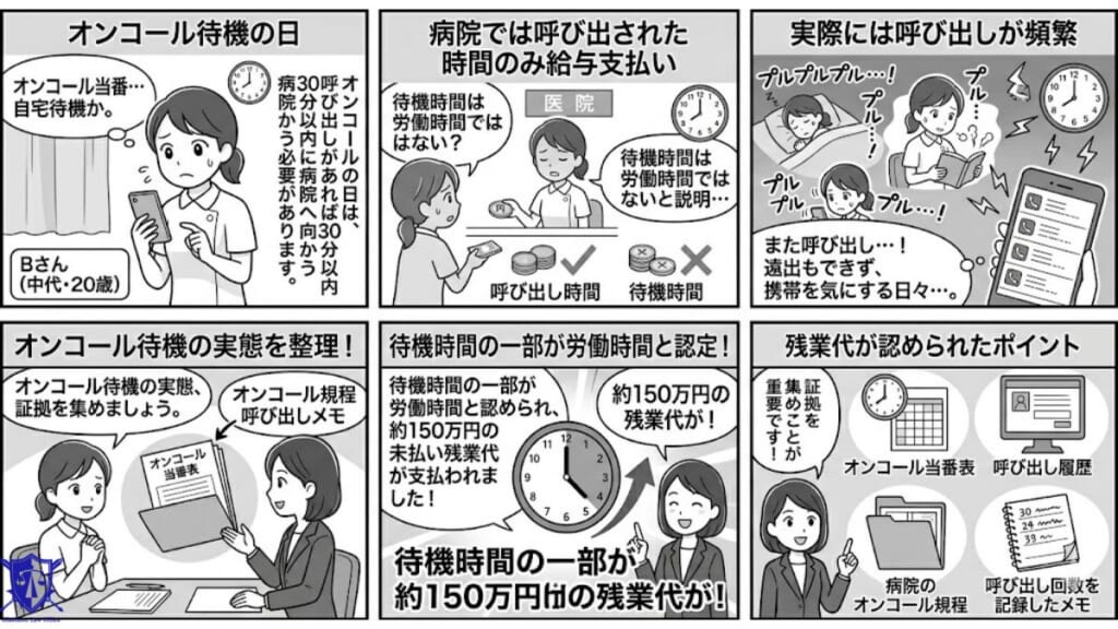 ケース2|夜勤・待機あり病棟看護師